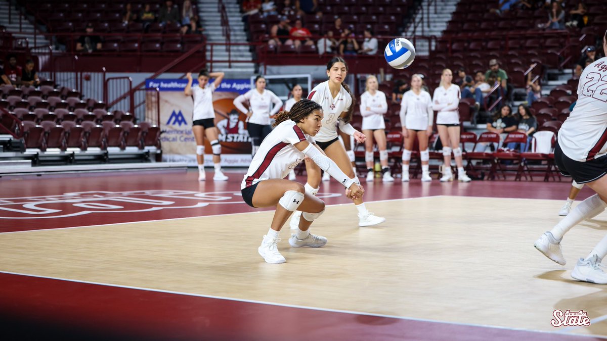NM State Volleyball tweet media