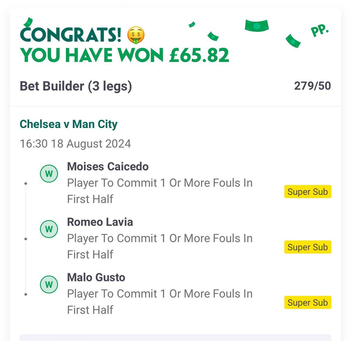 AdamCC1's tweet photo. @EmilyTaylorTips So glad I signed up, another winner, thanks Emily 🥰 https://t.co/U36dE8aRgF