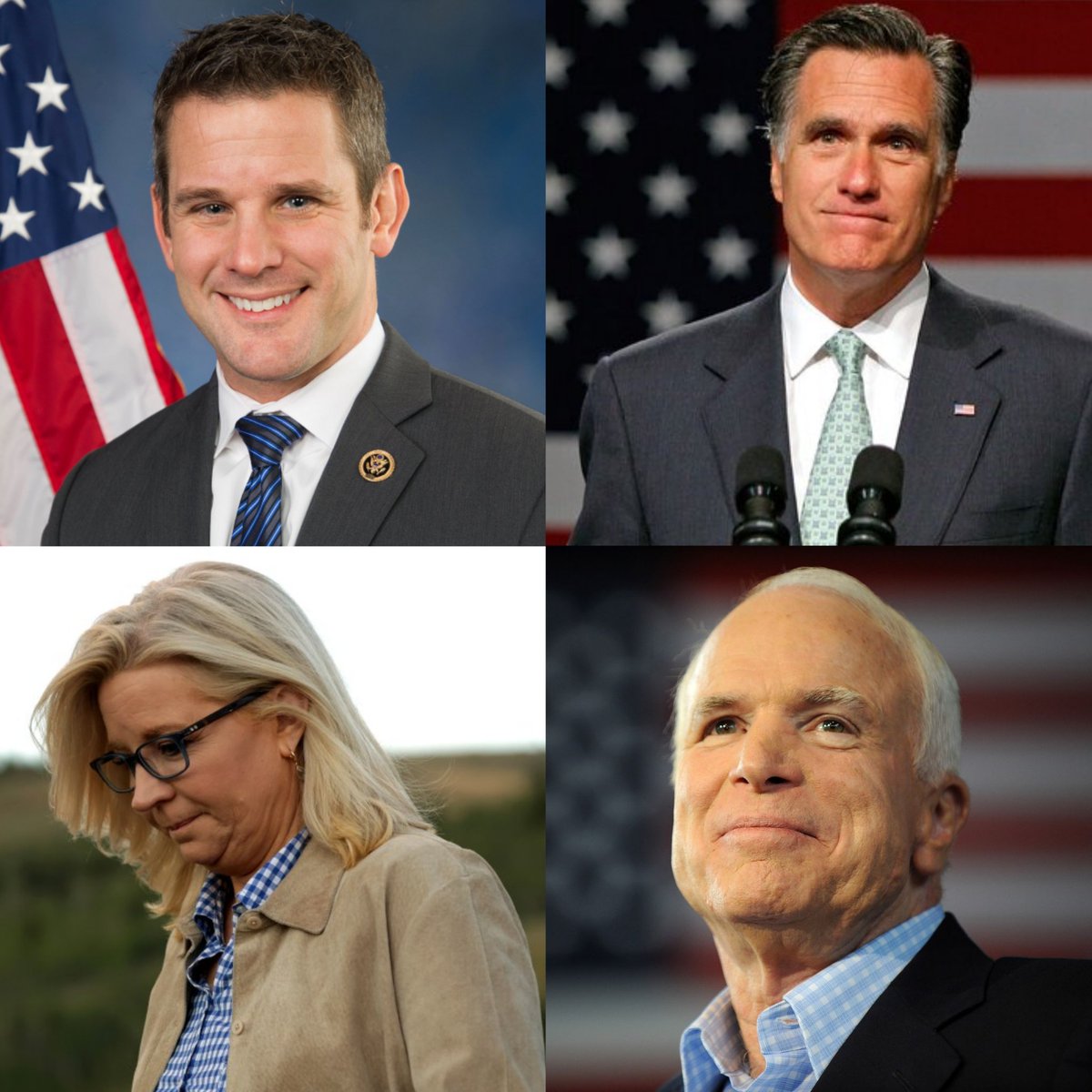 CountryFirstRep's tweet photo. They may be shunned by today's GOP, but future generations of Americans will ADMIRE them for always putting the Constitution FIRST. #CountryFirst https://t.co/R4YBI09UDr