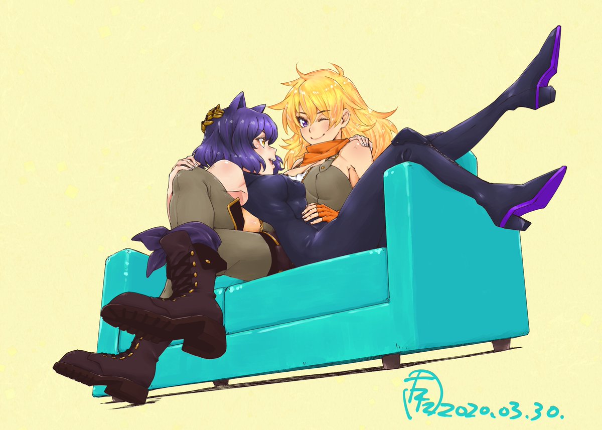 前に描いたやつ。#RWBY #RWBYFanart