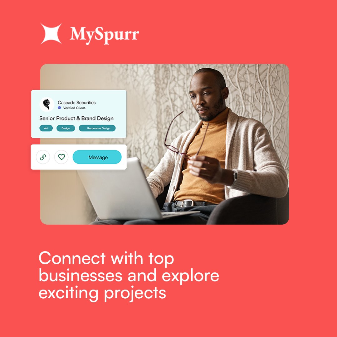 usemyspurr's tweet photo. @usemyspurr offers you the tools to build your personal
brand and showcase your skills to the world. Like Jordan, let's make you stand out in your industry

Tag a Nigerian talent in brand communication, design, marketing and technology who needs to see this. https://t.co/dI76wQUIcu