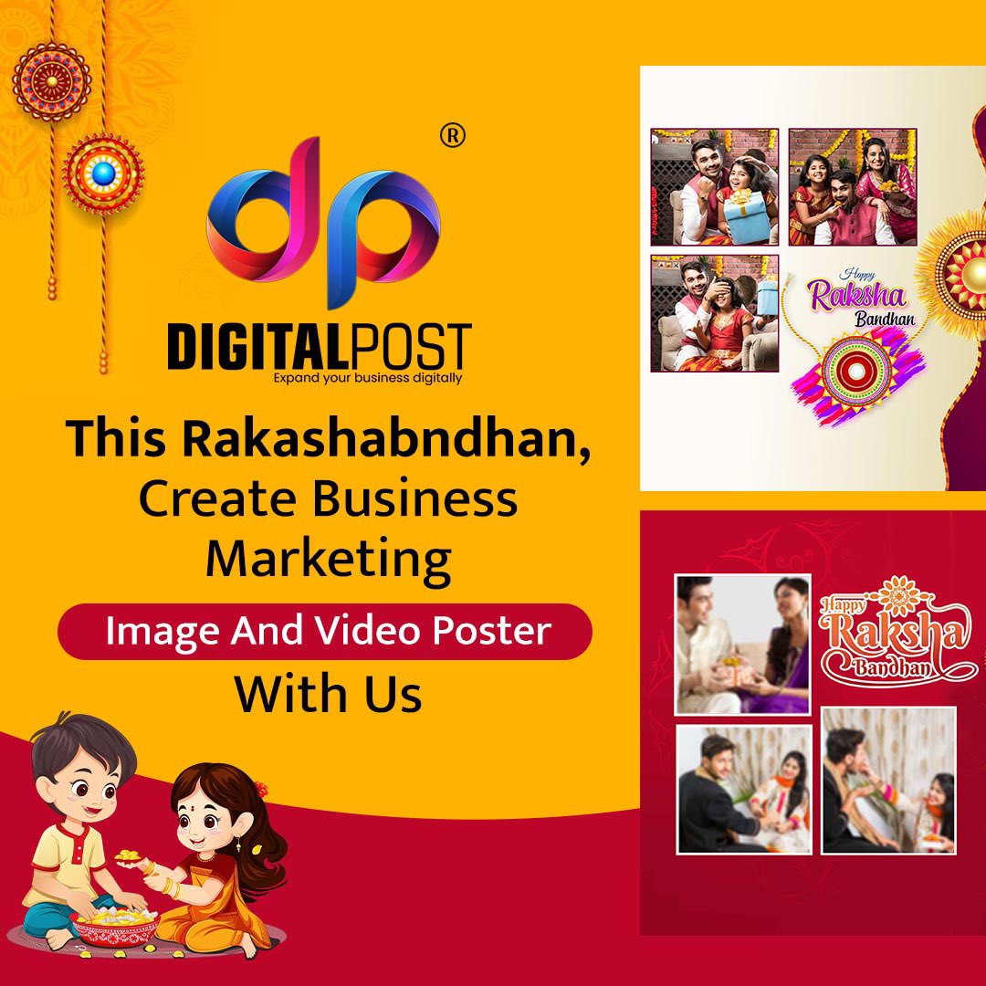 DigitalPostApp's tweet image. This Rakashabndhan, Create Business Marketing Image And Video Poster With Us 🏵️❤👫

=&amp;gt; Raksha Bandhan Offer Template 
=&amp;gt; Photo Wishes 
=&amp;gt;Rakhi Collage Template
=&amp;gt; Rakhi Selling Template
=&amp;gt; राखी और नारी
=&amp;gt; History of Raksha Bandhan Indian Army 
=&amp;gt; AI Creatives