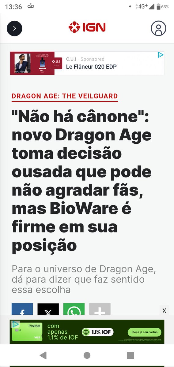 Será que agora podem parar de falar que Dragon Age tem canon? Kkkkkkkkkkkkk