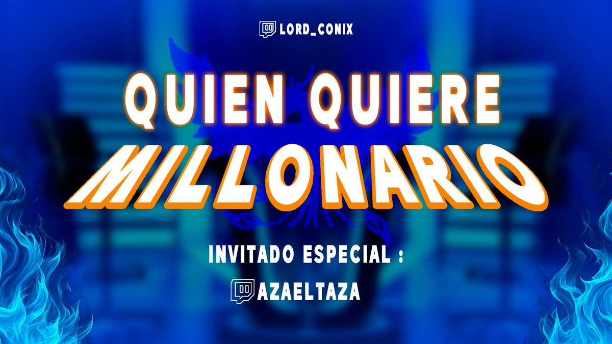 ¡VOLVIO! EL PROGRAMA 1ro DEL PERU

Despues de una pausa de actualizacion! Regresa el programa mas visto a nivel nacional por la cual los streamers pueden ganar dinero por sus conocimientos!!!

Los espero mañana, Lunes 19 a las 8 pm hora 🇵🇪

AZAEL SERA CAPAZ DE LLEVARSE LOS 3K ???