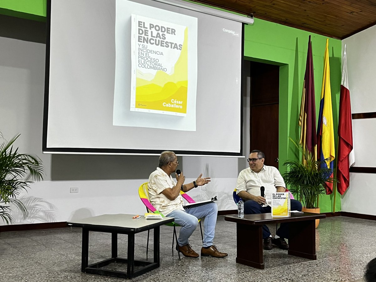lamagdalenafest's tweet photo. Lanzamiento del libro: “El poder de las encuestas” de @C_CaballeroR https://t.co/4q6YKgCEE0