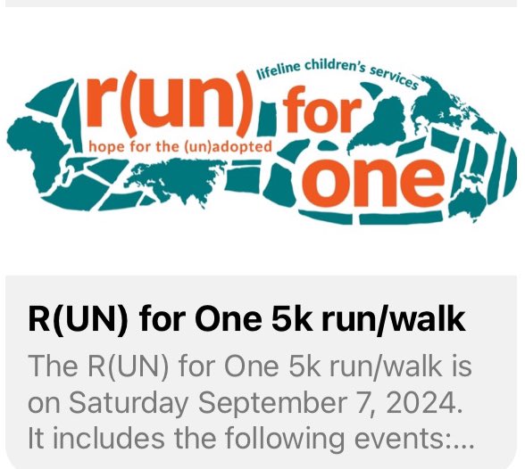 NelsonBermas🏠F3Dunphy🏓 (@nbermas1) on Twitter photo <a href="/F3LexSC/">F3 Lexington SC</a> <a href="/FiALexSC/">FiA Lexington</a>
Hey, please can you share!!
RACE INFO 🙌🏻 discount ends tonight!!
Discount CODE: JAMES127
REGISTER 👇🏻 TODAY!
runsignup.com/Race/RunforOne…
<a href="/F3Stride/">F3 Stride</a> <a href="/F3Wander/">F3 Rumble/Wander</a> <a href="/F3LexSC/">F3 Lexington SC</a> <a href="/FiALexSC/">FiA Lexington</a>
Hey, please can you share!!
RACE INFO 🙌🏻 discount ends tonight!!
Discount CODE: JAMES127
REGISTER 👇🏻 TODAY!
runsignup.com/Race/RunforOne…
<a href="/F3Stride/">F3 Stride</a> <a href="/F3Wander/">F3 Rumble/Wander</a>