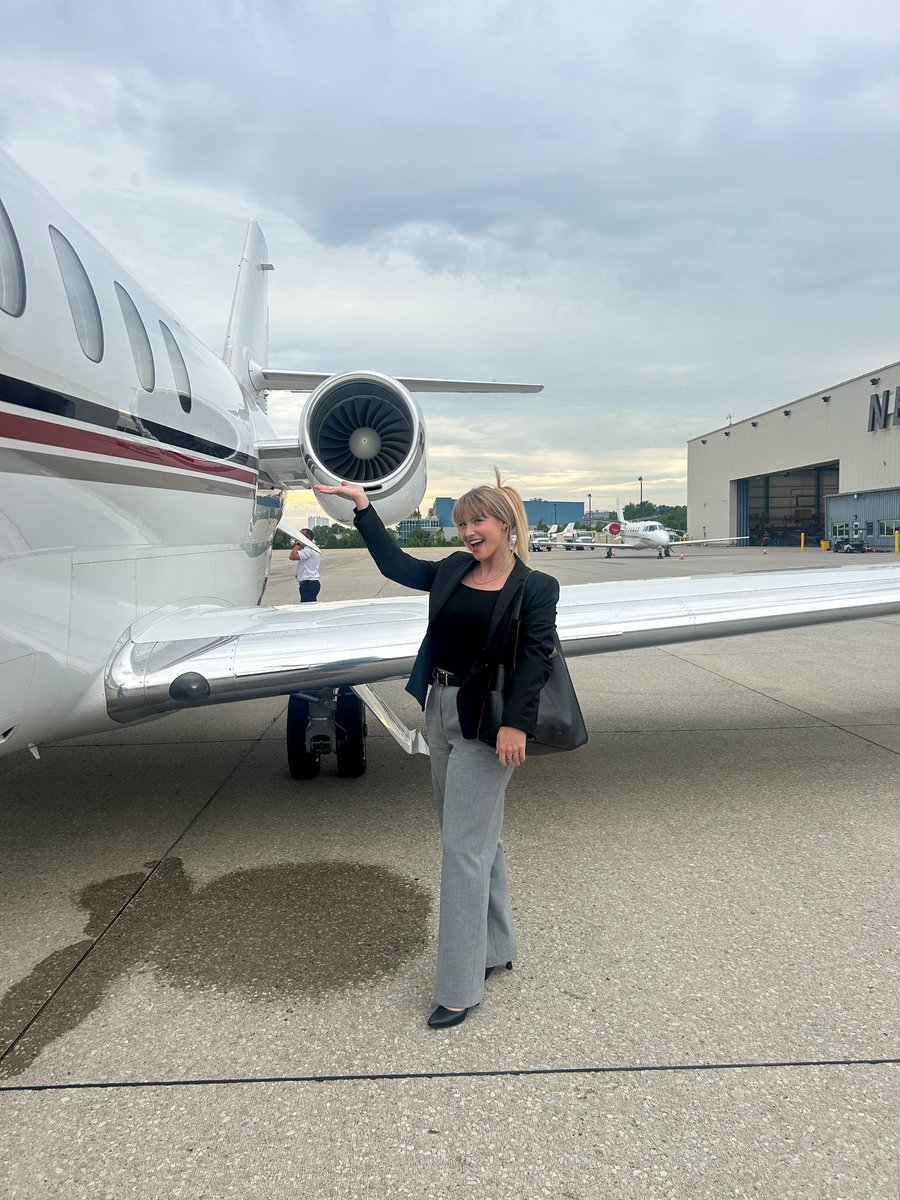 first time flying private!