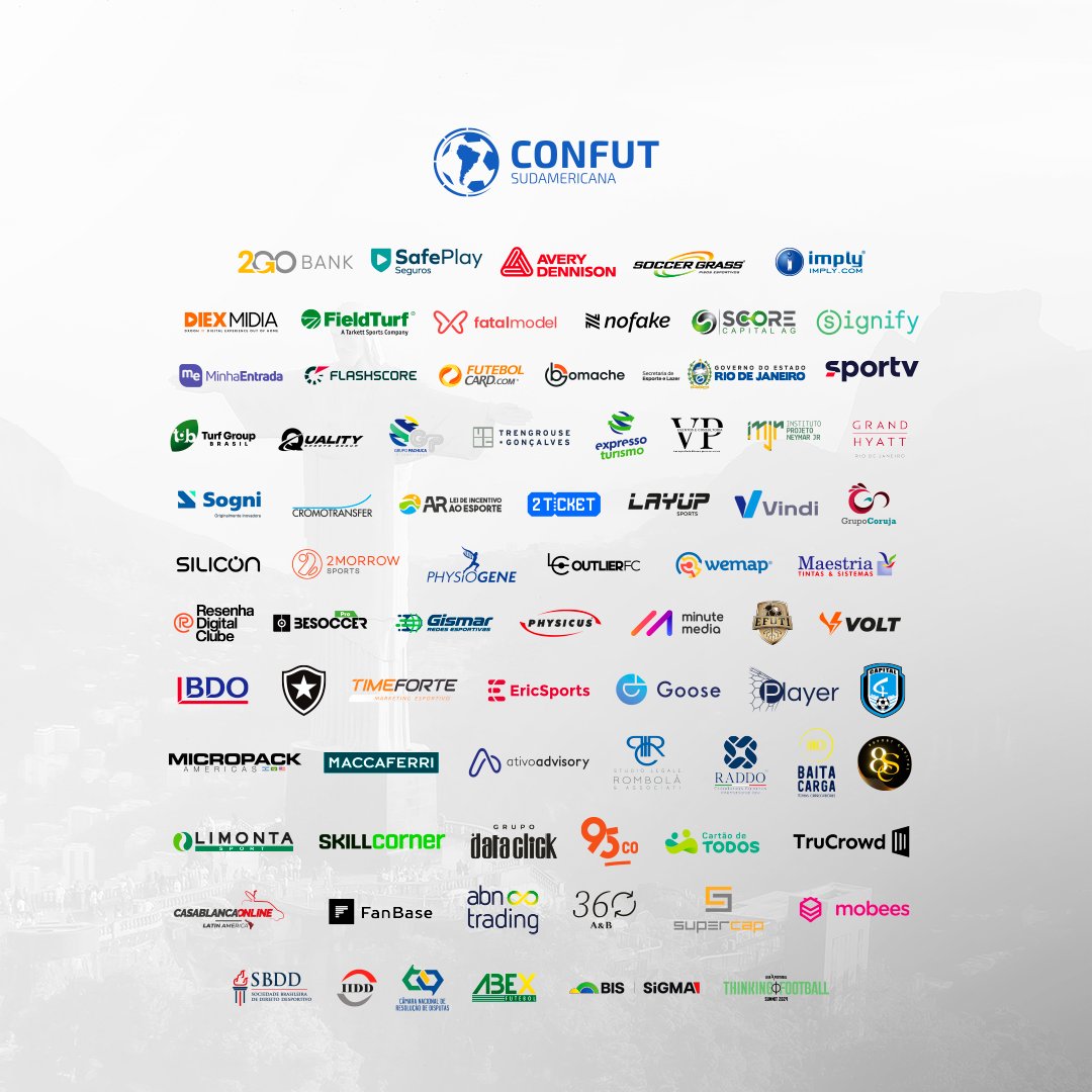 🤝 ¡Muchas oportunidades de negocios!

En Confut Sudamericana 2024 encontrarás más de 113 sponsors, auspiciantes y expositores de la edición, y podrás hacer negocios con cada club/empresa.