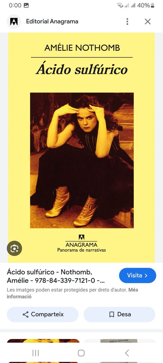 mireiaamigo's tweet photo. @mariacastello @Tyrexito Amélie Nothomb ya lo escribió. https://t.co/FESMBSqtH5