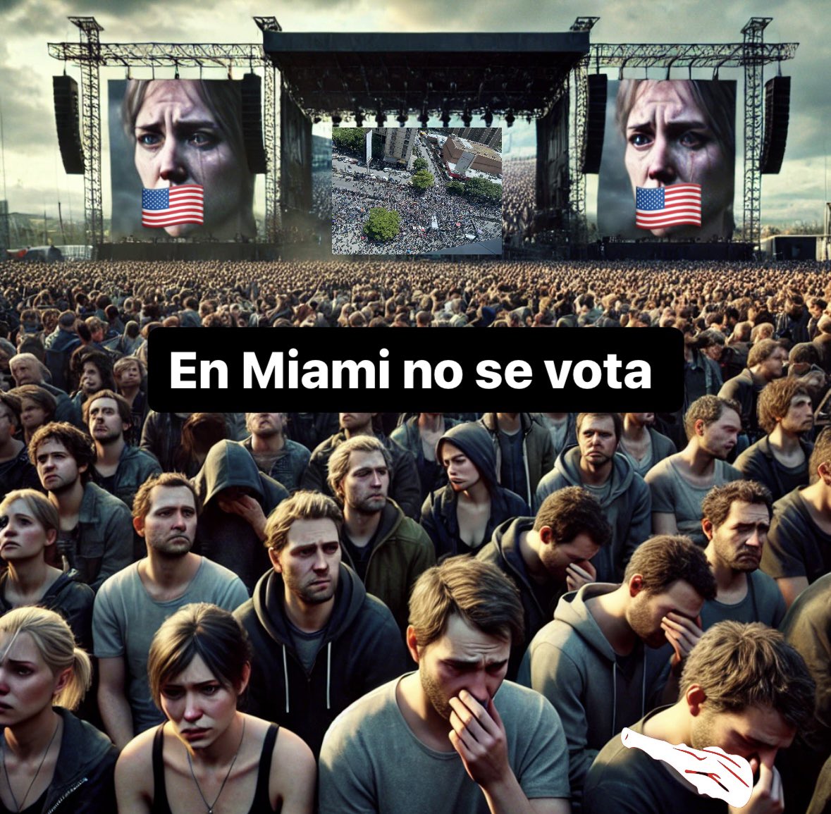 ConElMazoDando's tweet photo. Hola amigos amargados. Le recordamos que desde 2019, la ultraderecha y el imperialismo yanky cerraron nuestras embajadas en EE.UU., negándole el derecho al voto a uds y reconociendo al fantoche de Juanito Alimaña como su presidente de Narnia. 

Tras una campaña millonaria comprando periodistas e influencers promocionando la mal llamada “protesta mundial”y un concierto en Miami, otra vez volvieron a fracasar  rotundamente y los volvieron a decepcionar. 

Recuerden siempre: Los bots no marchan, los bots no votan, y en Miami no se vota. 🛑🎤 Feliz domingo 🤗🇻🇪🇺🇸