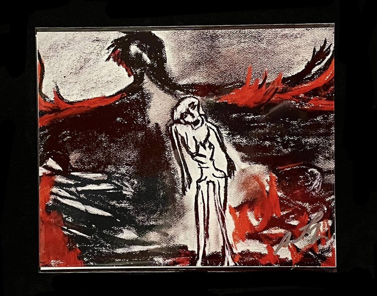 Tears_Surrender's tweet image. Screen used props and a set of 3 “Sex and Death” 8x10 concept art prints from THE RETURN OF THE NACKEN 😈 available for purchase through @DDCP_SF . Each print comes signed by the artist (Director @dreams4deadcats ). More info —&amp;gt; ddcp.company.site