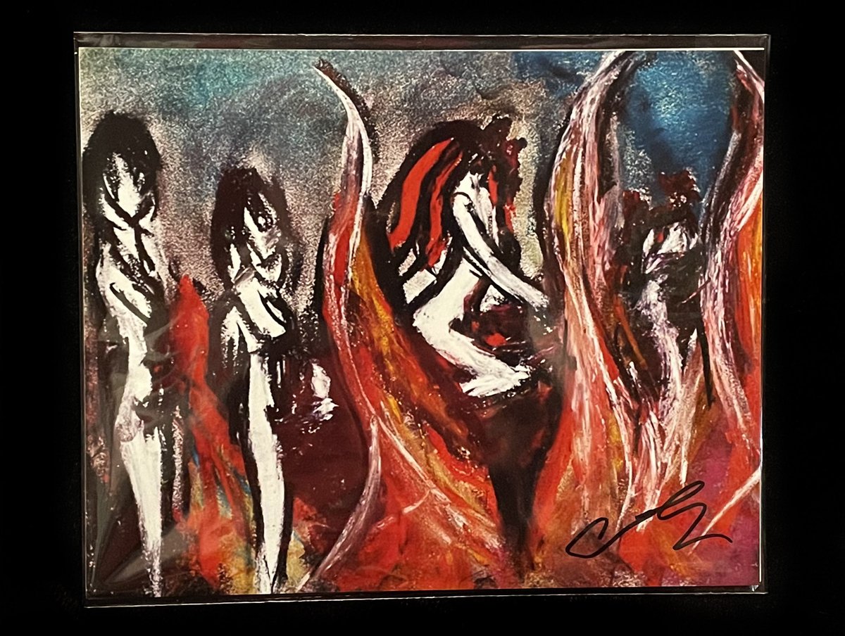 Tears_Surrender's tweet image. Screen used props and a set of 3 “Sex and Death” 8x10 concept art prints from THE RETURN OF THE NACKEN 😈 available for purchase through @DDCP_SF . Each print comes signed by the artist (Director @dreams4deadcats ). More info —&amp;gt; ddcp.company.site