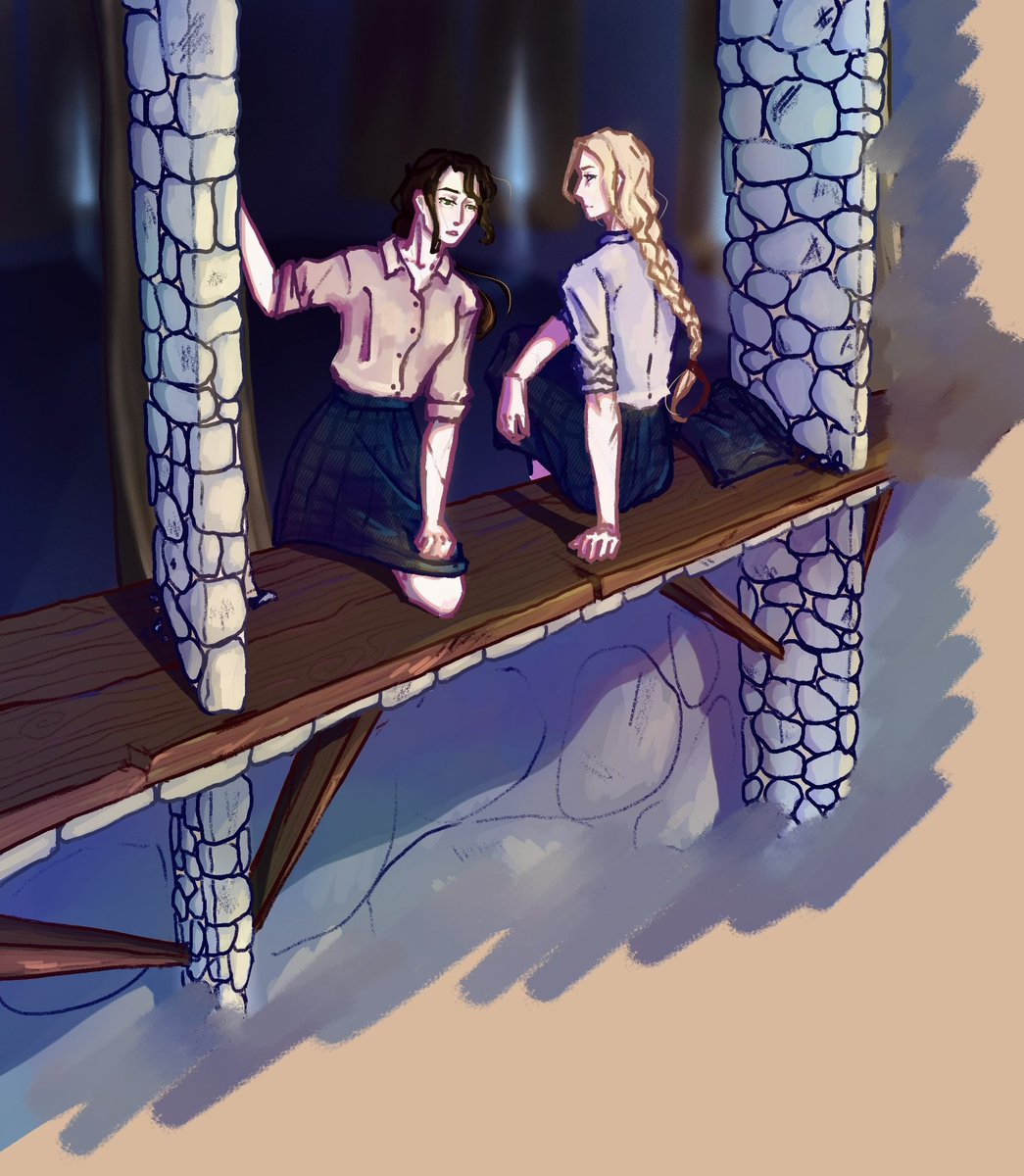 Первая часть более сюжетного арта 
#wlw #digitalart #art #artist