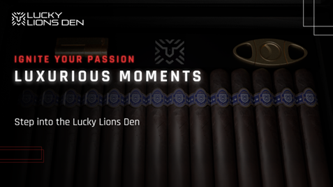 🚬 Unveil the Luxury with <a href="/LuckyLionsDen/">Lucky Lions Den</a> 🚬
Immerse yourself in the opulence of Lucky Lions Den. Our world is crafted with attention to every detail, from our casino thrills to exclusive NFT rewards. 
Discover the essence of the Den and experience what sets us apart.
Join the