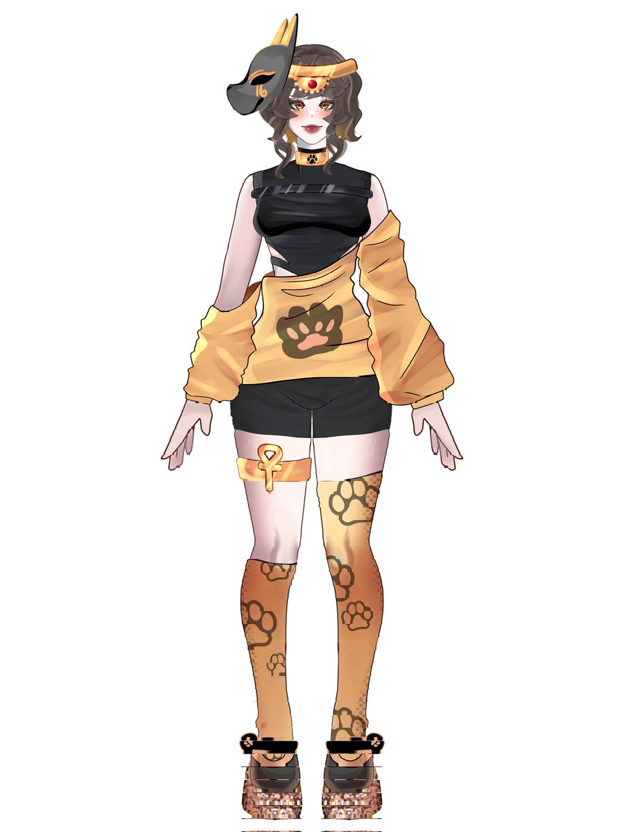 Gogopawra's tweet photo. Well I'm proud of her since I finished her in two days 🤭
#Vtuber #VTubersart #vtubermodel https://t.co/vqpTd59cY9
