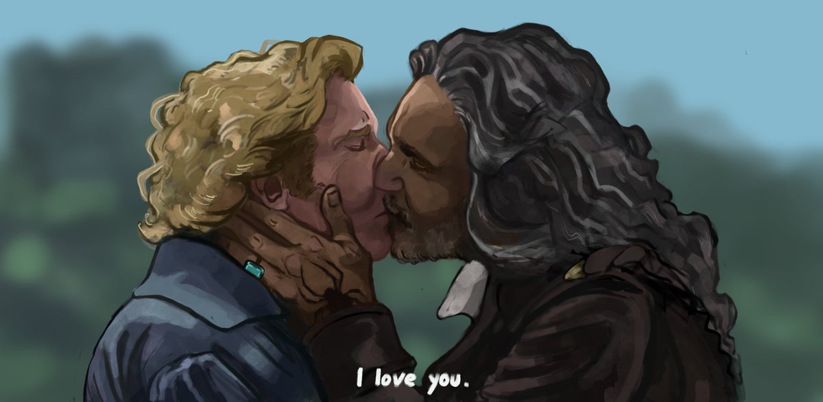 Don’t delete the kisses 🏴‍☠️🦈

#OFMDfanart #blackbeard #stedebonnet #edxstede