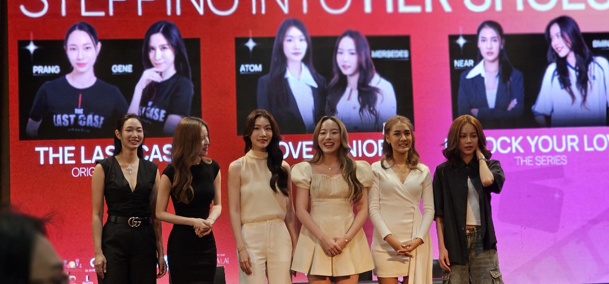 meowiemina's tweet photo. Pretty girl next to pretty girl next to pretty girl 🌸🩷
#GIRLxGIRL #GIRLTalks2024
#TheLastCaseTH
#LoveSeniorTheSeries
#UnlockYourLoveSeries
#yeahprang #ornalin_gene
#atomapcy #mmersedes #TomMer
#maybebmine #nearinthira #BmineNear https://t.co/QttYpXd2HN