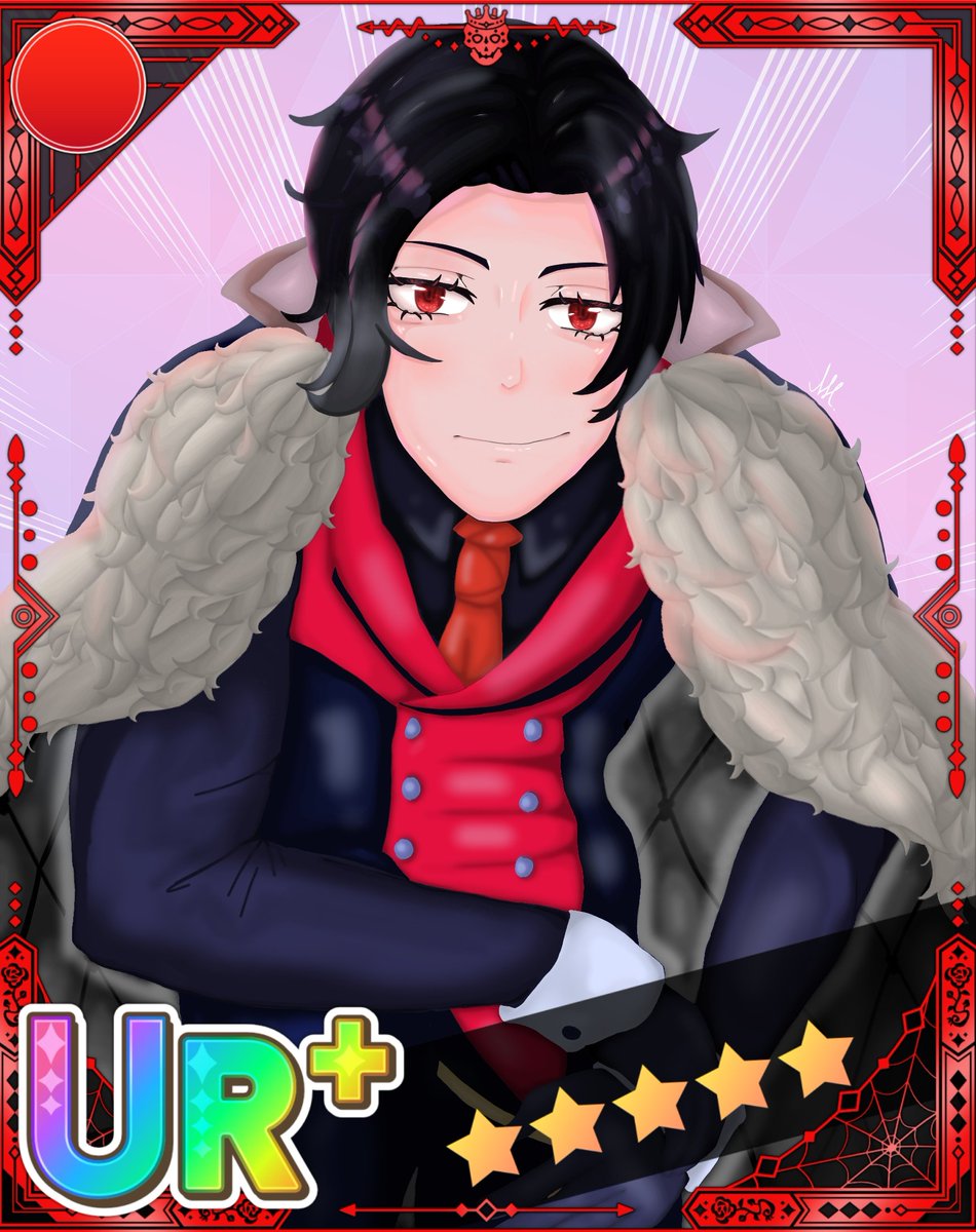 nici_artifier's tweet photo. I finally finished this one. I couldn't resist making it an UR card ☺️

#obeymeshallwedate #digitalart #Obeymelucifer #DigitalArtist #LuciferMorningstar #obeymefanart #lucifer #obeyme #ObeyMeNightBringer https://t.co/onsWrySFW5