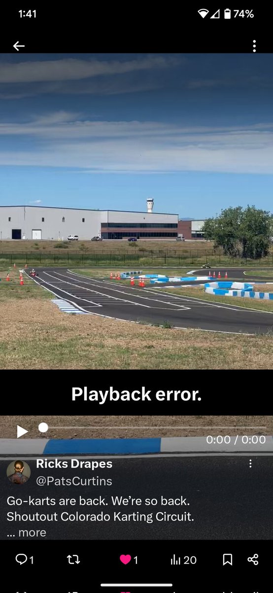 P_M_Cu's tweet photo. Anyone else running android on @X   getting a playback error on videos all the time? https://t.co/xd0k6ejWXE