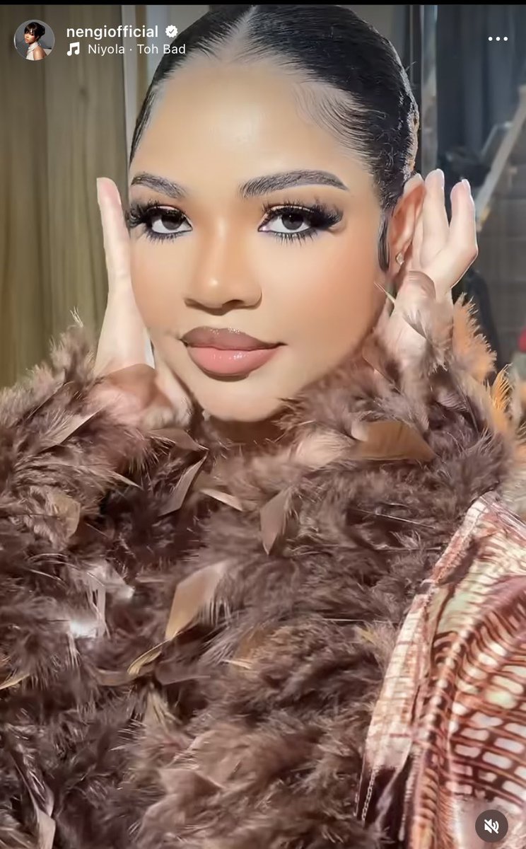 Treasureoine's tweet photo. Too gorgeous @nengiofficial 🥰😘

#NengiRebeccaHampson https://t.co/vTGsdHbYgg