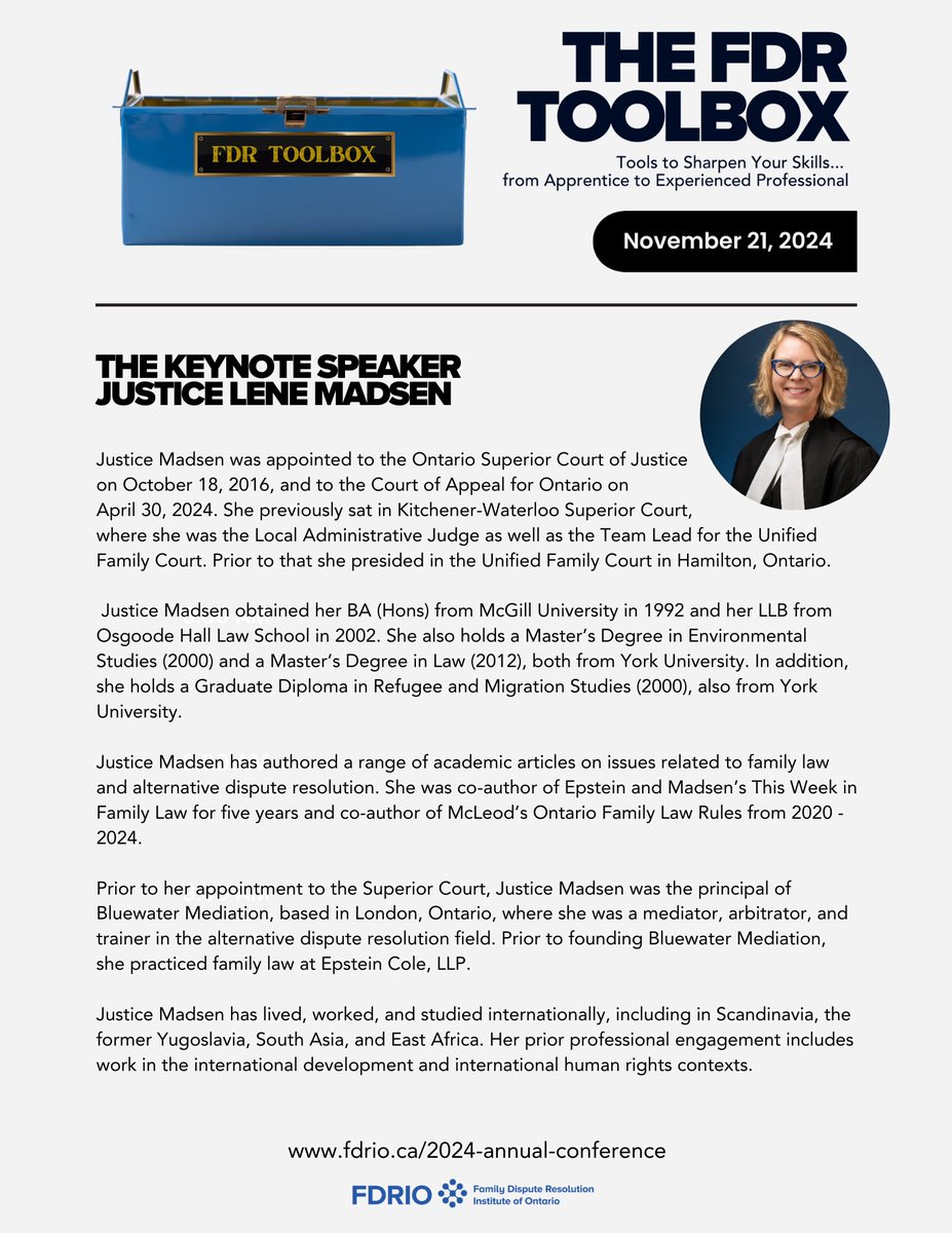 Family Dispute Resolution Institute of Ontario tweet media