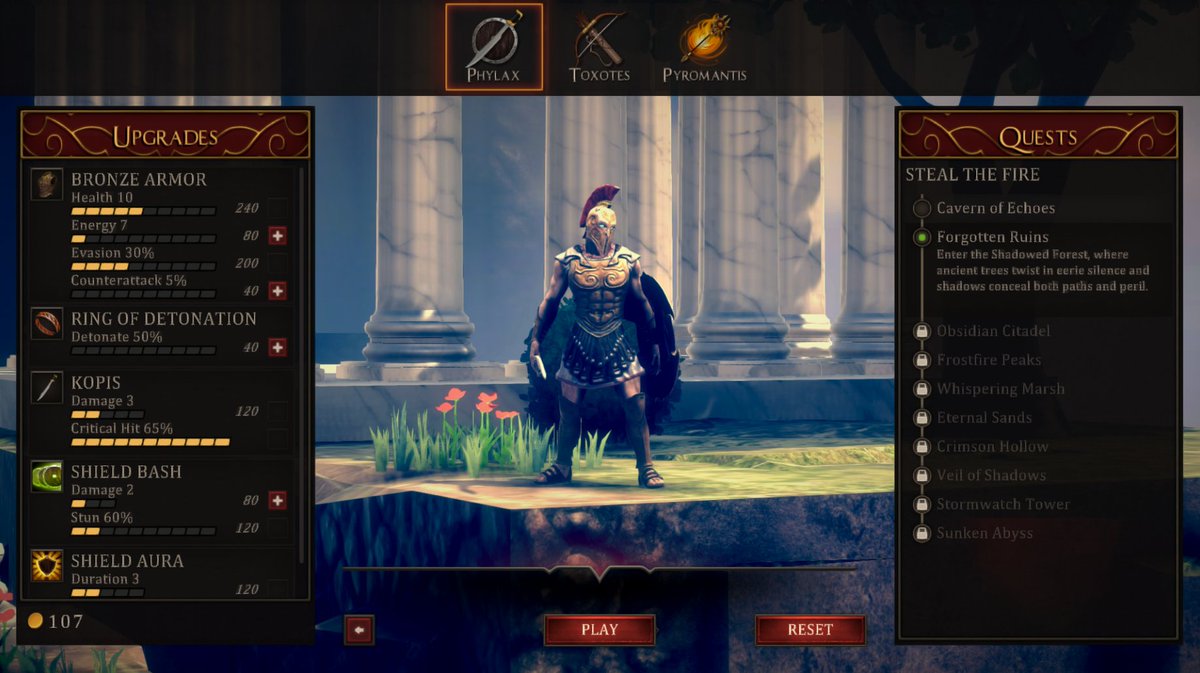 🥂The character selection lobby is complete! 🥳
This was a tough challenge, but it's finally ready.

Wishlist: store.steampowered.com/app/3101240/Ro…

#ScreenshotSaturday #IndieGame #IndieDev #TurnBased #Steam