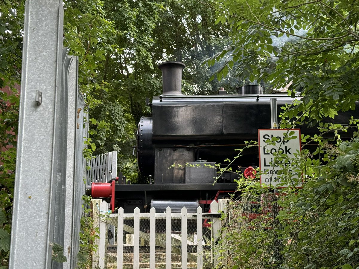 CEmWilliams's tweet photo. This is a first - a steam train today! #sundayrunner https://t.co/0Q2bwAptcg