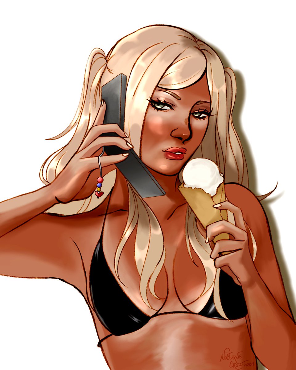 nocturnecrow's tweet photo. hellooo miss christel~ #NoMoreHeroes https://t.co/ImbZ8L8acB
