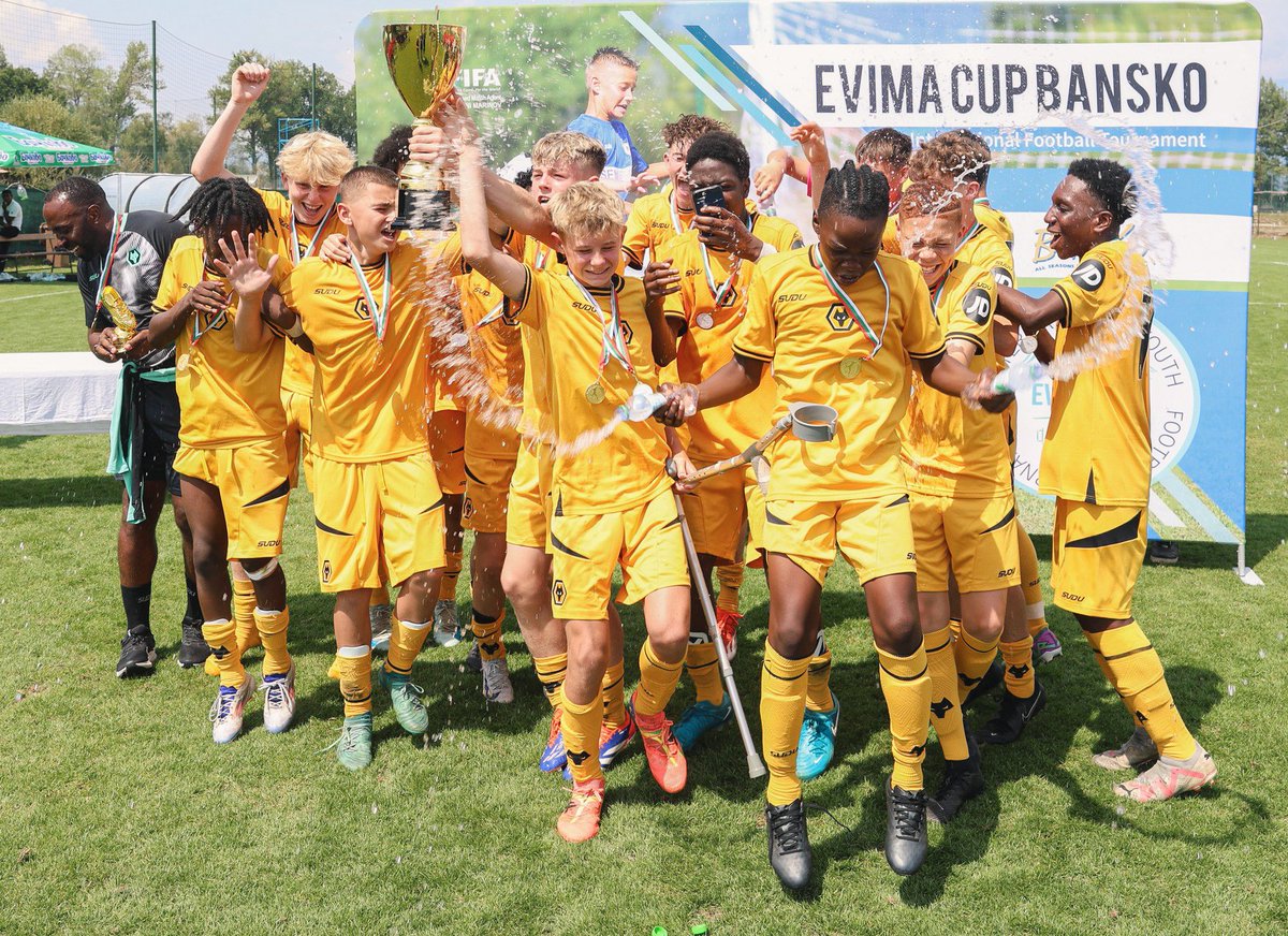 Five wins from five ✔️

Our under-15s are Evima Cup champions in Bulgaria!

🏆🇧🇬
