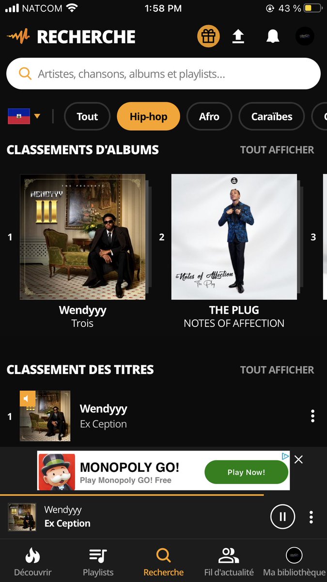 JameslyFire's tweet image. Voye jew anlè a🐜🔥👐🏽👑

audiomack.com/trakamusicgrp/…