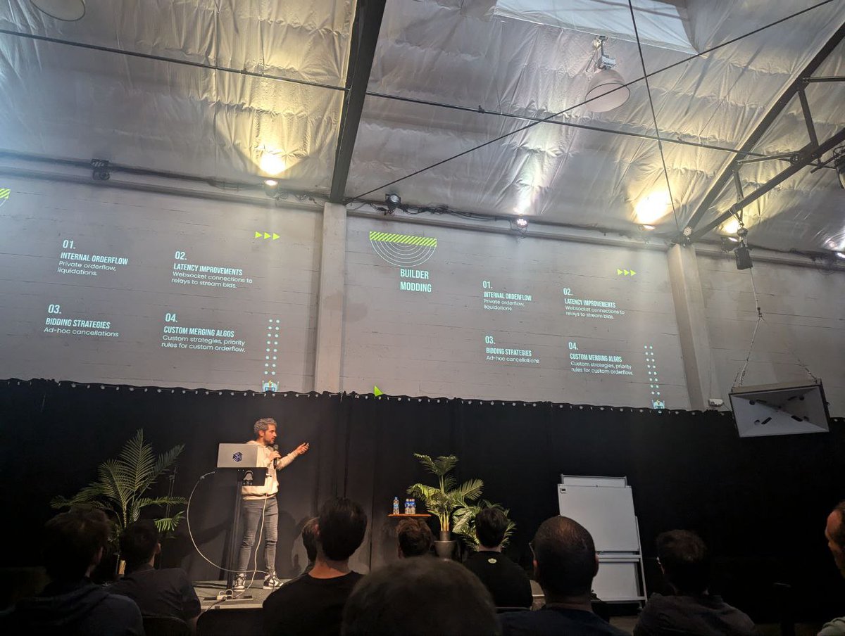 0xTaker's tweet image. Frontiers 2024 by @paradigm has to be one of my highlights - really good curation of zero-ego developers participating and speaking to drive the next gen of open source engineers, tools and initiatives.

A couple of my key takeaways:
- Resounding sentiment: &apos;flashy is fake; small…