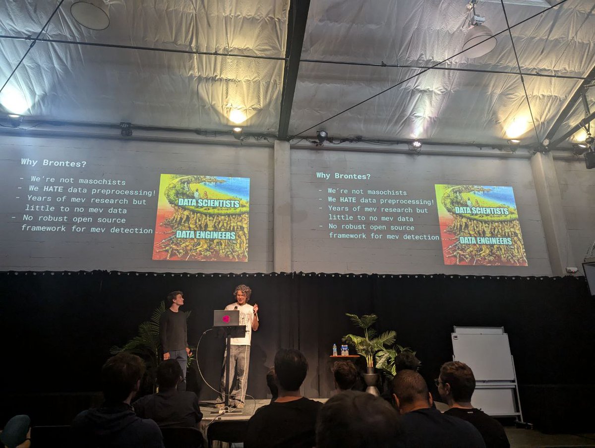 0xTaker's tweet image. Frontiers 2024 by @paradigm has to be one of my highlights - really good curation of zero-ego developers participating and speaking to drive the next gen of open source engineers, tools and initiatives.

A couple of my key takeaways:
- Resounding sentiment: &apos;flashy is fake; small…