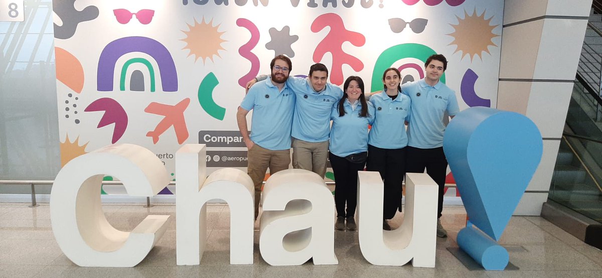 Delegación de Uruguay camino a la #IOAA2024