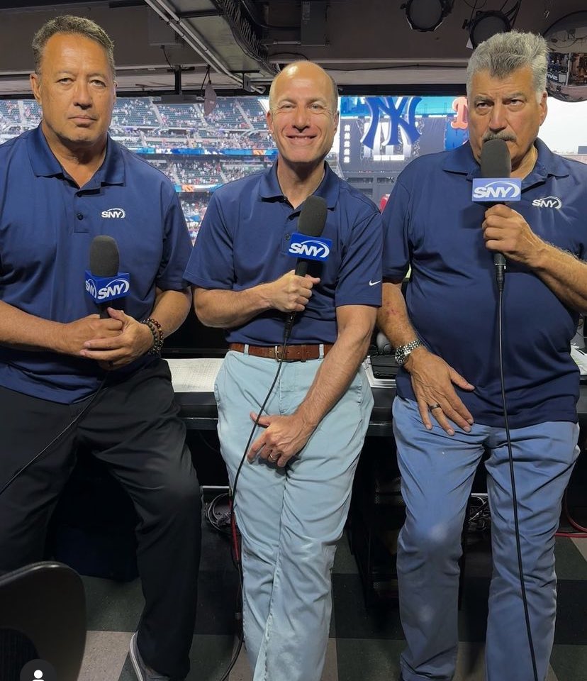 kconn05's tweet photo. One thing Mets Twitter can agree on; 

we only want to listen to these guys https://t.co/gPvL0b1EvY