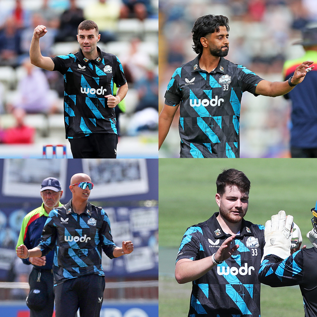 WorcsCCC's tweet photo. Thanks for being with us Tommy, Hishaam, Fateh and Tom 🙌

Fantastic contributions on and off the field in the Rapids shirt this past month 👊 https://t.co/mIXJLAGMzW