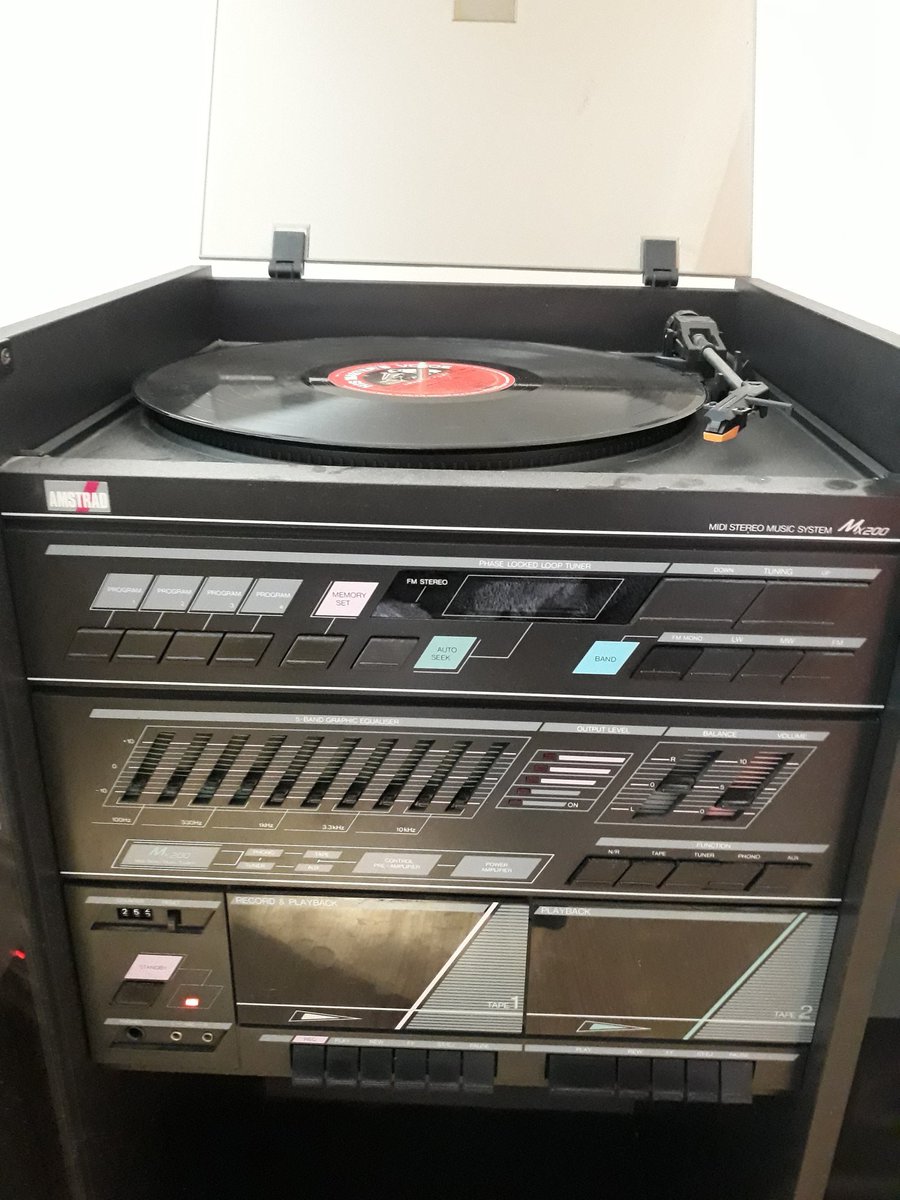 You've got your first hi-fi in your bedroom...what's the first thing you going to play on it?