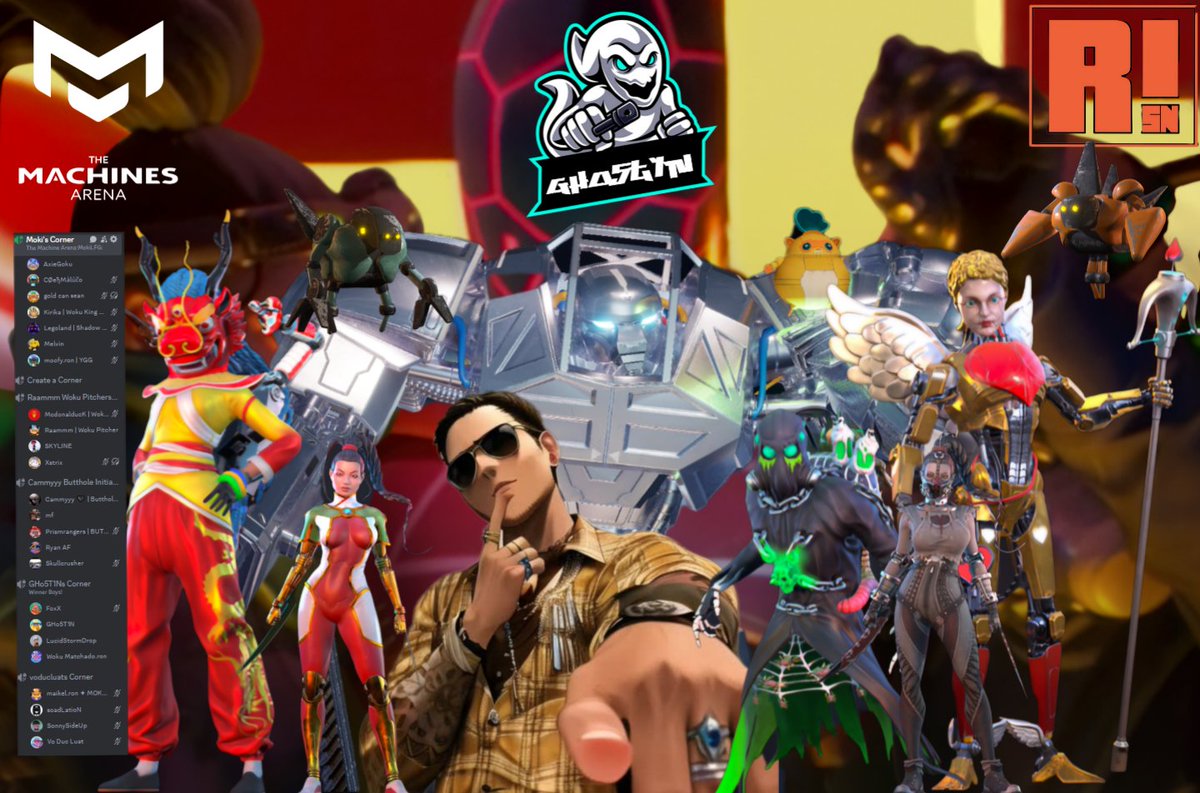 It was a great time in the <a href="/Moku_HQ/">Moku✨</a> discords <a href="/themachinesgame/">The Machines Arena</a> game night my team was great but more importantly we all had a blast just playing!!