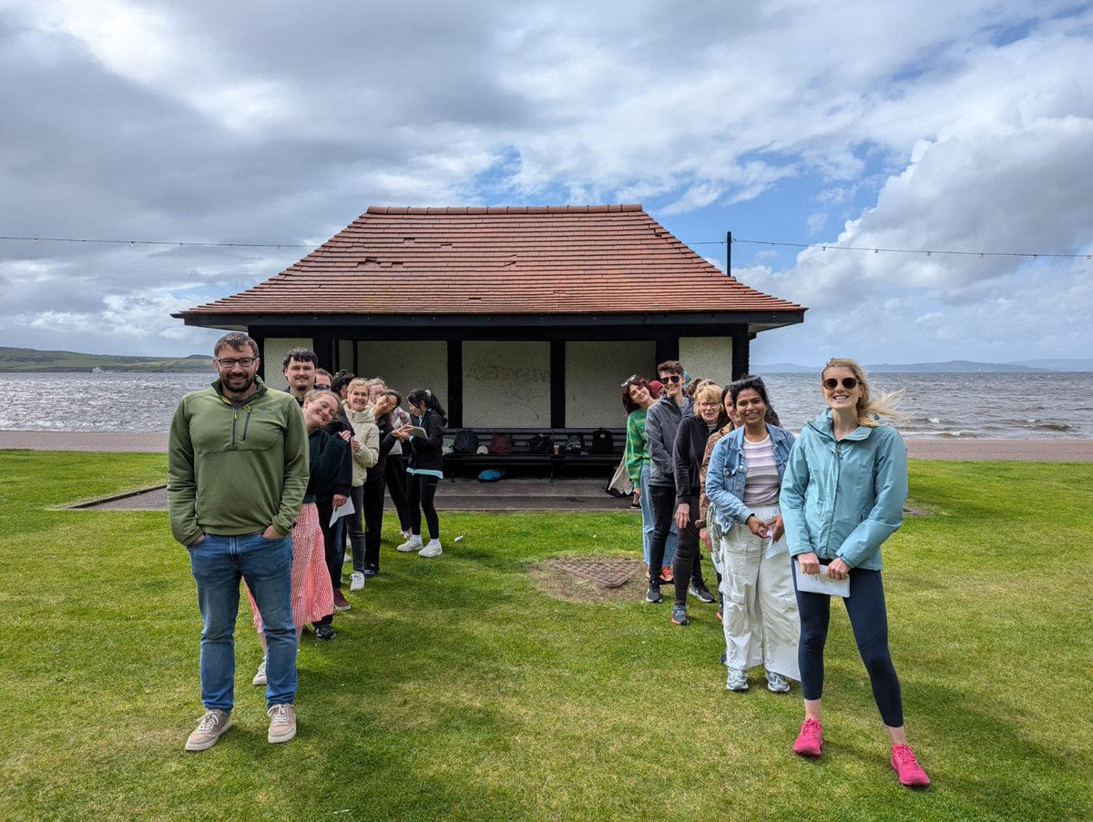 Team day out marking half-way point of research life … 🚲☀️🌊 <a href="/LabEdwards/">Edwards Lab</a>