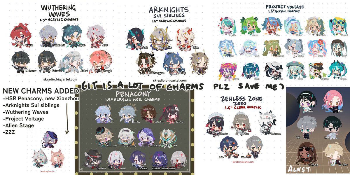 [RT appreciated! 💖]

Summer store update !I can't believe this is the first time I've opened my shop all year... Sunday bookmark PO + Lots of new charms! 

Preorder duration 8/18 - 9/8
(Link below)