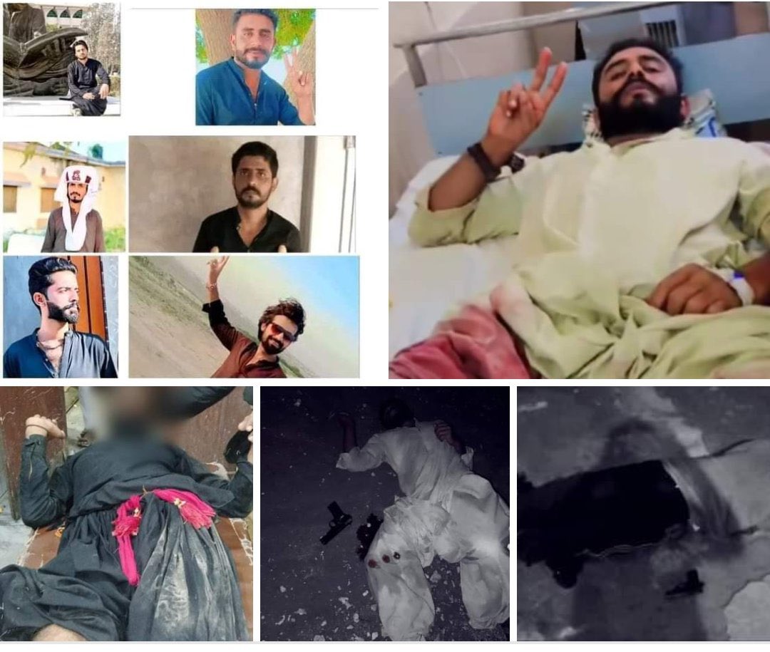 دو روز قبل حیدرآباد اور جامشورو سے 5 قوم پرست طلبہ کو ریاستی اداری اٹہاکے گئے تھے
آج ان کی ٹانگوں میں گولیان مارکر
انہیں رات کو سول ہسپتال حیدرآباد میں پھینک کر چلے گئے
انسان دوست اس معاملے کا نوٹس لیں
#StopGenocideOfSindhis
#ReleaseAllMissingPerson
#FailedStatePakistan