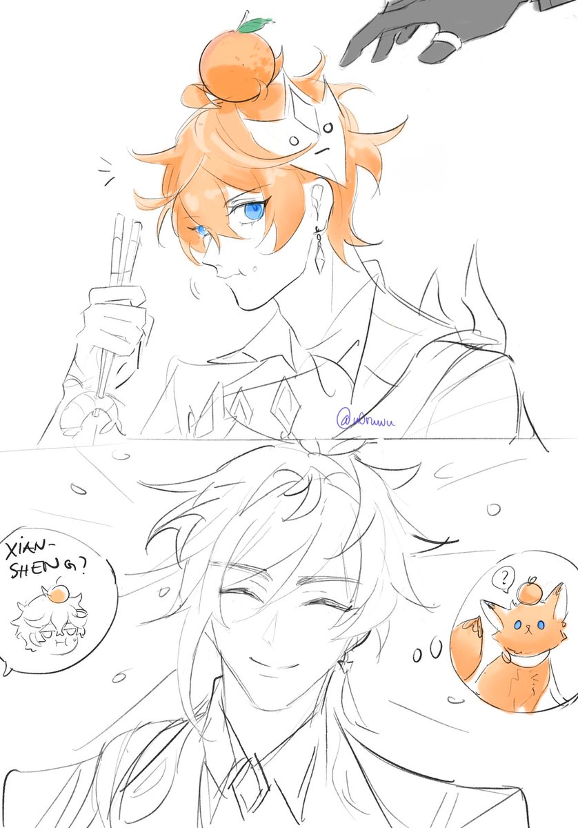n0ruwu's tweet photo. #zhongchi doodle https://t.co/cS48EYh515