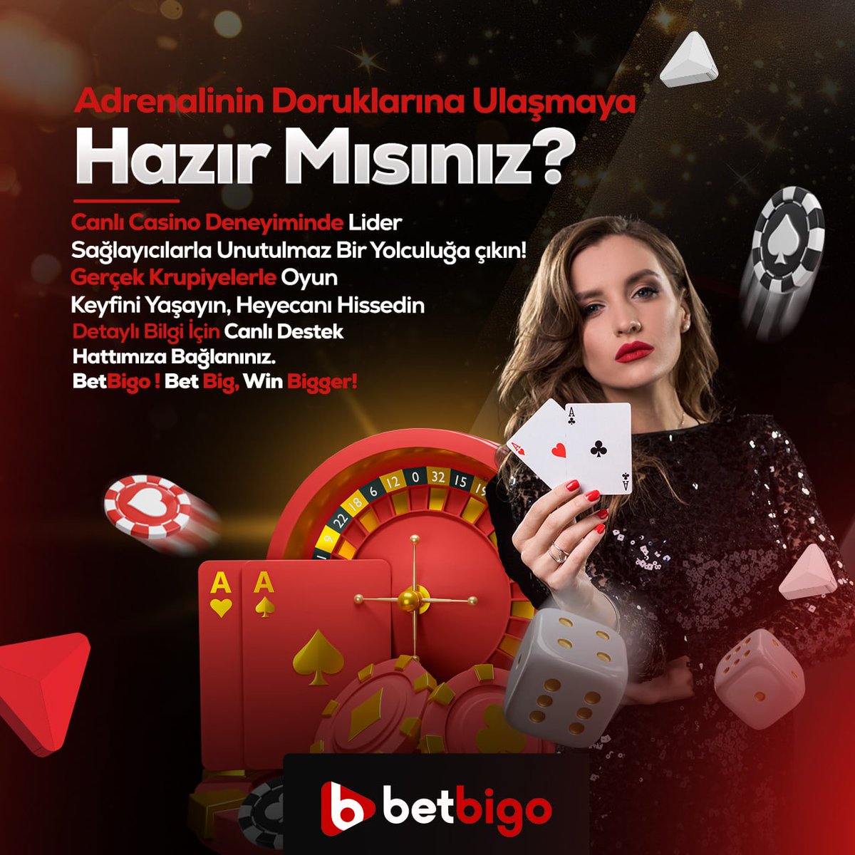 💰Adrenalinin doruklarına ulaşmaya hazır mısınız? 

🌟 Canlı casino deneyiminde lider sağlayıcılarla unutulmaz bir yolculuğa çıkın! 

🔥 Gerçek krupiyelerle oyun keyfini yaşayın, heyecanı hissedin. 🎲

👉Giriş: cutt.ly/bigogiris
