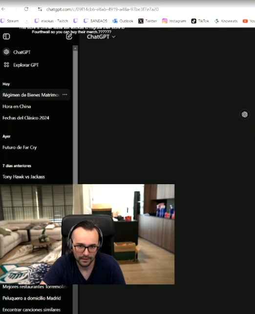 Curioso el historial de consultas a chatgpt de elxokas encontramos busquedas de servicios locales entre ellas:

🔸Mejores restaurantes torremolinos
🔸Peluquero a domicilio Madrid

yo personalmente no uso la IA para este tipo de busquedas de servicios locales ¿vosotr@s?