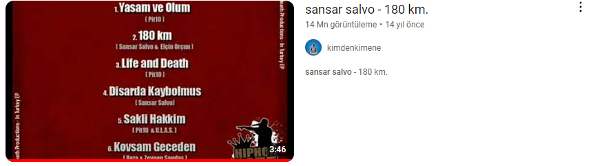 Yerin bende her zaman ayrı.