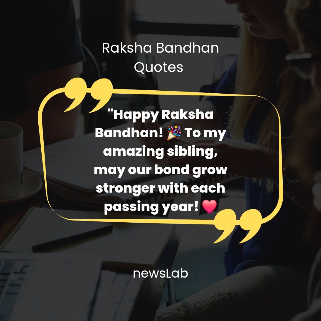 Alatovibe's tweet photo. "Happy Raksha Bandhan! 🎉 To my amazing sibling, may our bond grow stronger with each passing year! ❤️ #RakshaBandhan #SiblingLove" https://t.co/8fdHixf0KY