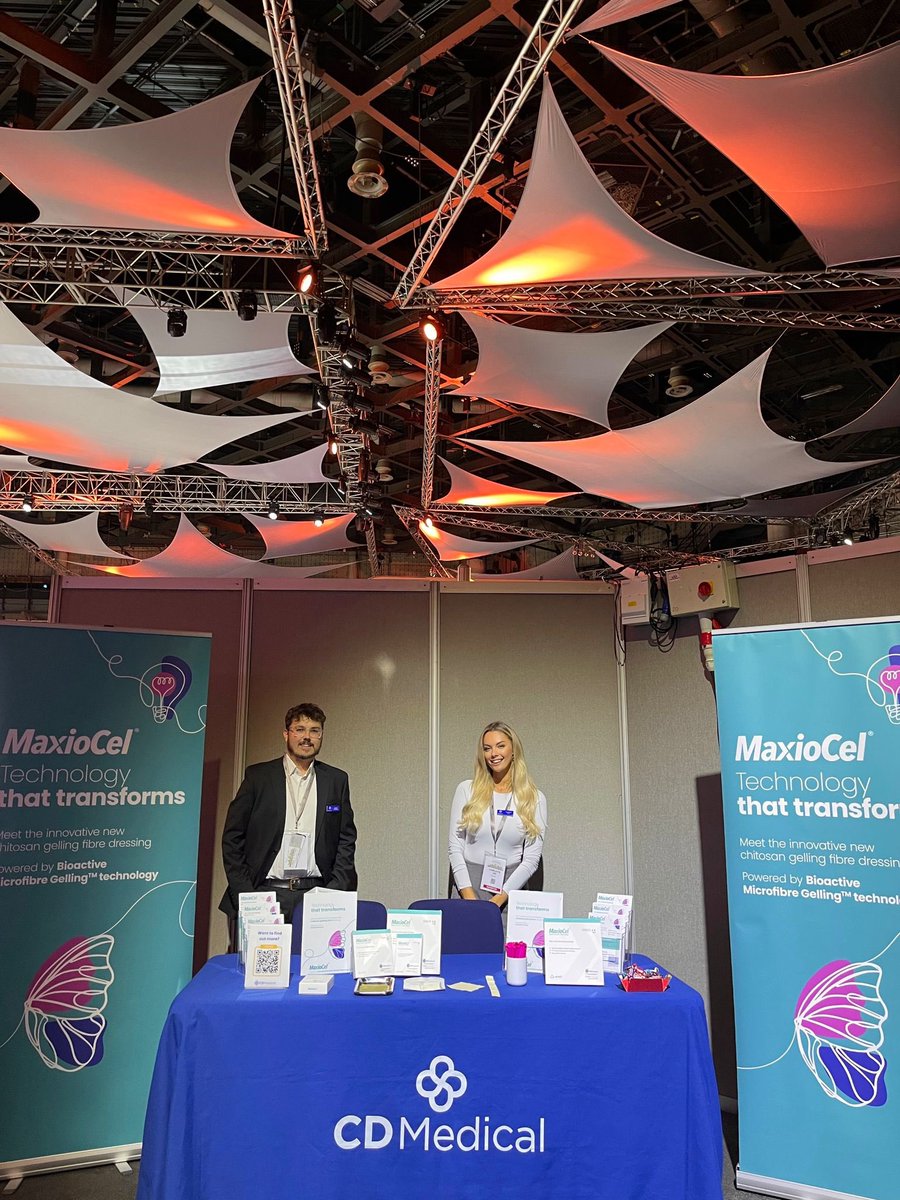 scottcdmedical's tweet photo. I will also be in Birmingham with the team over the next couple of days, got some exciting news to share with you regarding MaxioCel so watch this space. The CD Medical Ltd team look forward to meeting you all #burns #wounds #cdmedical #maxiocel #britishburnsassociation https://t.co/ShPuDiYfCS