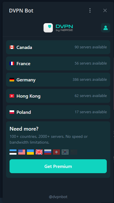 SentinelP2P's tweet photo. Over 18,000 users have connected to a #dVPN node hosted on Sentinel through Sentinel's integration with Telegram within 1 month! 

Connect to thousands of community hosted nodes and pay in Telegram stars for premium access!

https://t.co/ZgmPkP4iwJ

Hopefully IBC/TON bridge soon https://t.co/EzuspfZINO