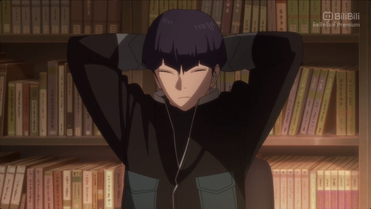 เอนตัวพิงเก้าอี้ สองมือยกขึ้นประสานท้ายทอยตัวเองพร้อมกับนั่งดูกองงานเอกสารที่จะต้องเอาไปรายงานให้กับหัวหน้าอาชิโระในเช้าวันจันทร์ , ทุกอย่างเรียบร้อยหมดแล้ว

แต่ดูเหมือนจะเลยเวลาพักผ่อนไปนิดหน่อยเข้าแล้วสิ ไปดีกว่าเรา

หาหนังสืออ่านสักเล่มก็ดีไม่น้อยเลยทีเดียว