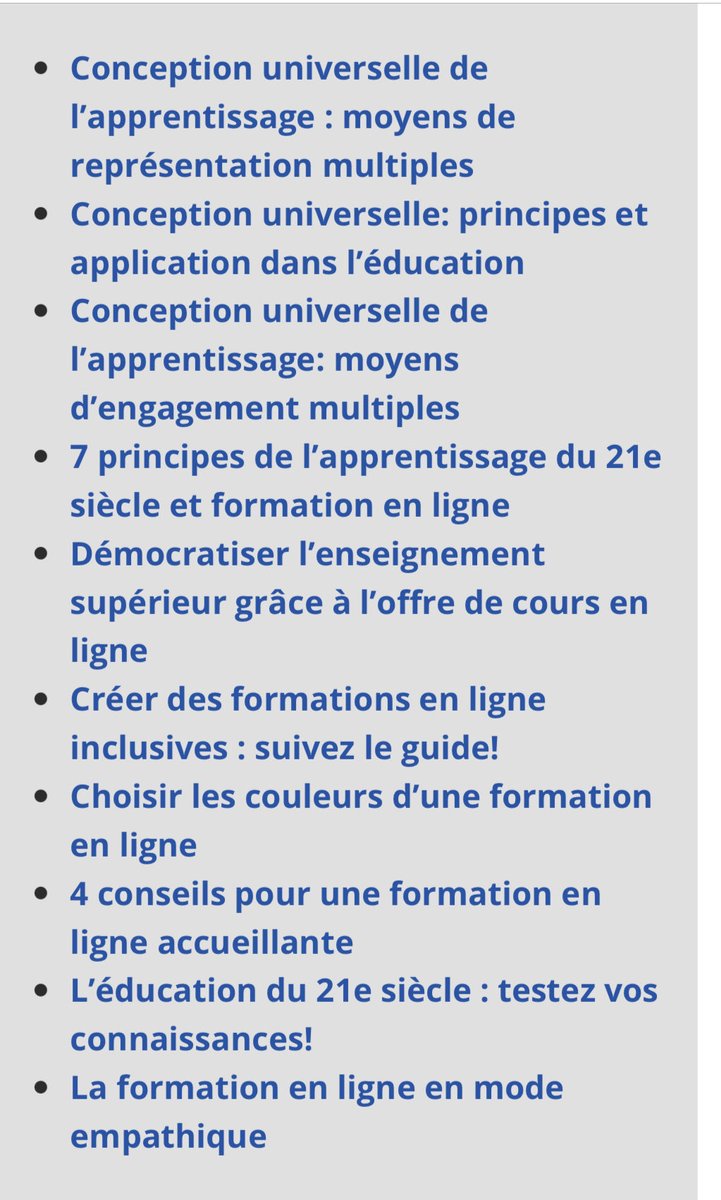 #CUA

Ce mini guide sur la Conception Universelle de l’Apprentissage est un concentré de ressources concrètes afin de mettre en œuvre dans la classe des pratiques fondées sur l’accessibilité pour tous les é. 

Un must-have pour préparer la #rentrée2024 ❤️

knowledgeone.ca/mini-guide-de-…