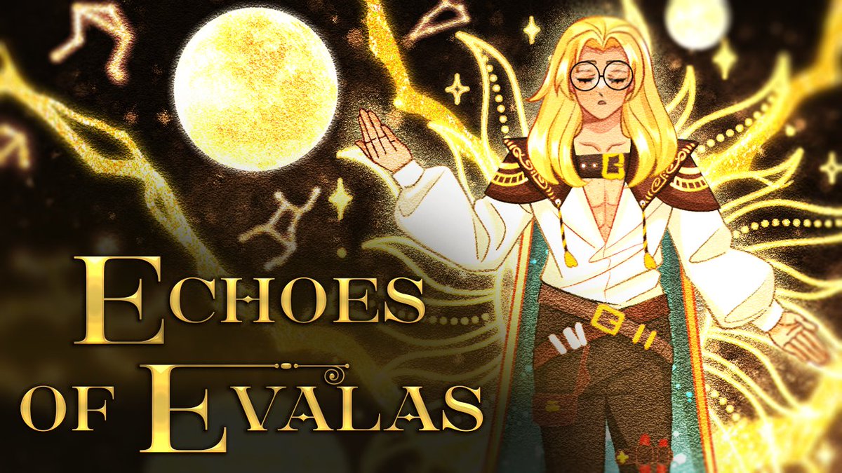 Echoes of Evalas is a webseries featuring an unlikely group of heroes who unravel a mystery that threatens their world, and those beyond. For fans of audio drama and ASMR roleplay, this blend of romance and fantasy is for you! Teaser by <a href="/thecoolertot/">Tot- Cms Open!</a>! youtu.be/DaY_BV5w8TE